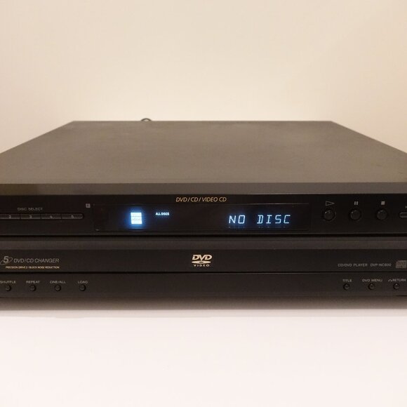 Sony DVP-NC600 5-Disc CD/DVD Carousel Changer DTS Sound Clean No Remote - Picture 8 of 9